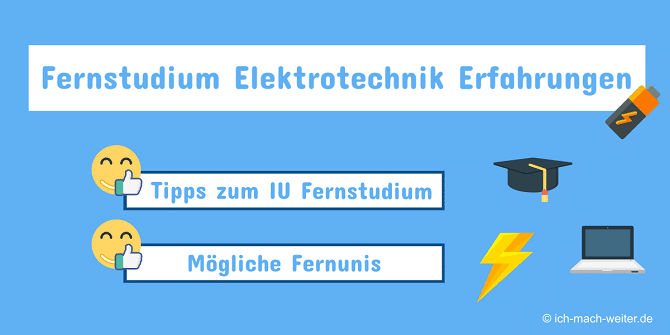 Read more about the article Fernstudium Elektrotechnik Erfahrungen – Tipps + Infos + Möglichkeiten